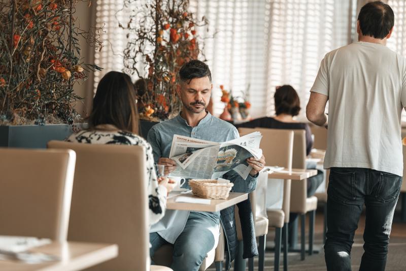 Frühstück im Restaurant Feuergott im Vulkanlandhotel Legenstein in Bad Gleichenberg.jpg